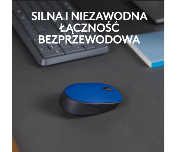 Mysz Logitech M171 wireless niebieska - 285733 - zdjęcie 7